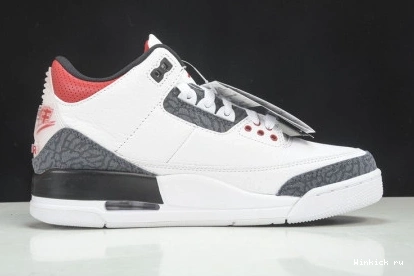 JORDAN SE 3 AIR VERSION） FIRE RED（JANPAN DENIM 1208